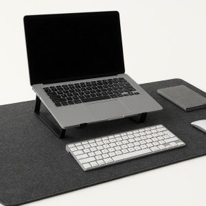 Large Felt Desk Pad for Laptop Stand and Desk Protection from Scratches